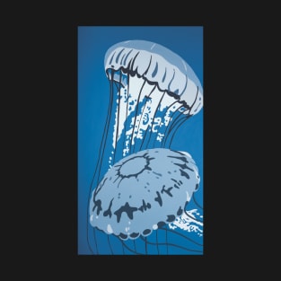 Jellyfish DEEP BLUE SEA T-Shirt