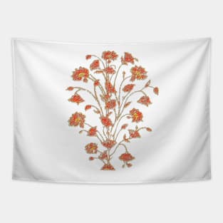 Antique Floral Art Tapestry