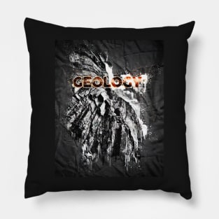 Geology Art Print Pillow