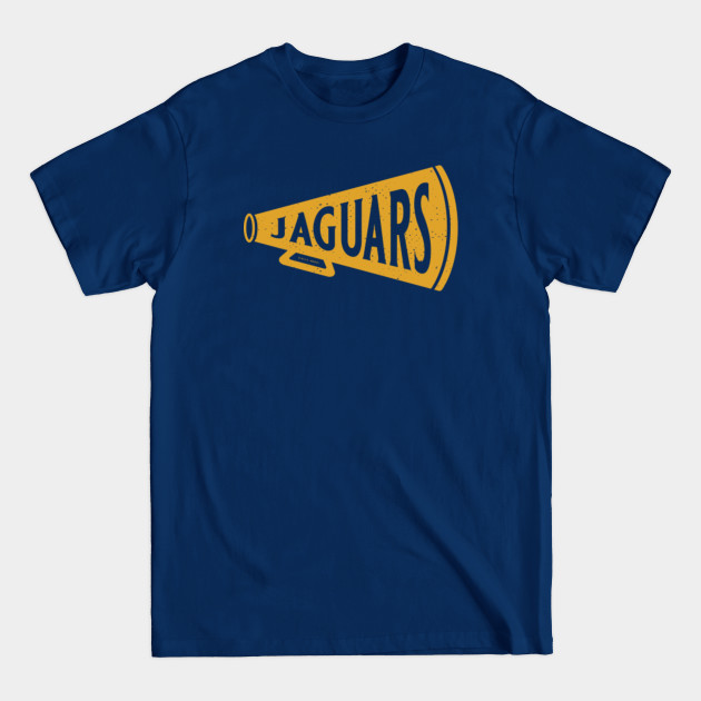 Disover Vintage Megaphone - Jacksonville Jaguars (Gold Jaguars Wordmark) - Jacksonville Jaguars - T-Shirt