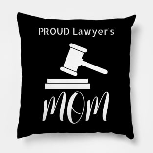 Lawyer Proud Mom Pillow