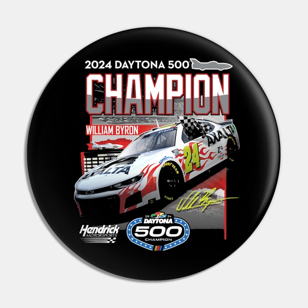 William Byron 500 Champion Pin by ganisfarhan