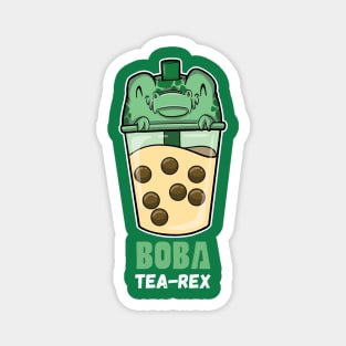 Boba Tea-Rex Magnet