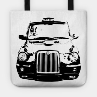 London black cab taxi monoblock black Tote