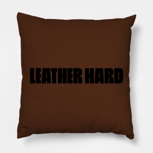 LEATHER HARD Pillow