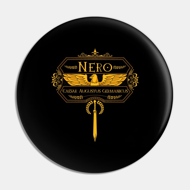 Roman Emperor - Nero Pin by Modern Medieval Design