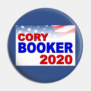 Cory Booker for President in 2020 Pin