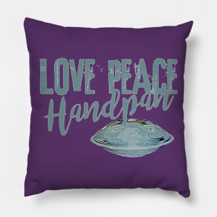 Message - LOVE PEACE Handpan UFO Pillow