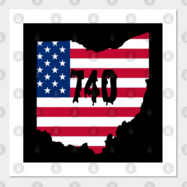 ohio area code 740 - Ohio Area Code 740 - Posters and Art Prints ...