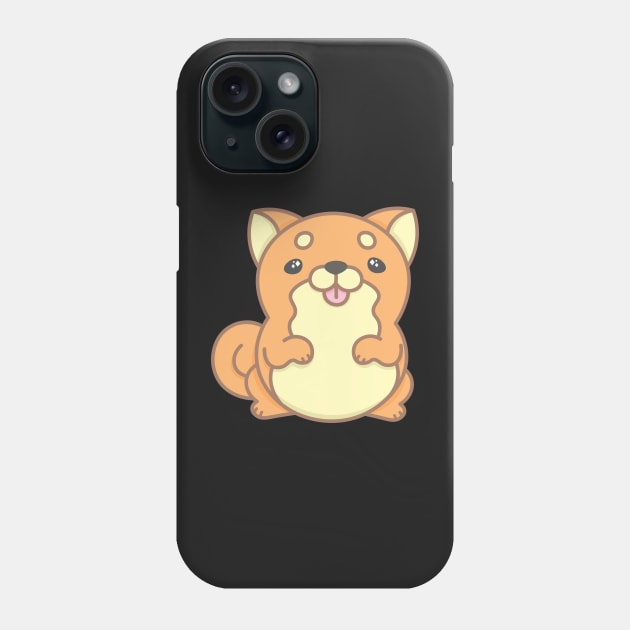 Chubby shiba inu Phone Case by IcyBubblegum