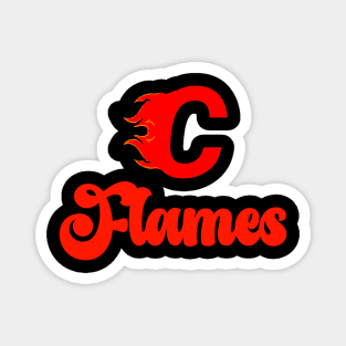 C flames Magnet