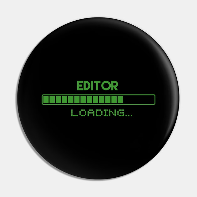 Editor Loading Pin by Grove Designs