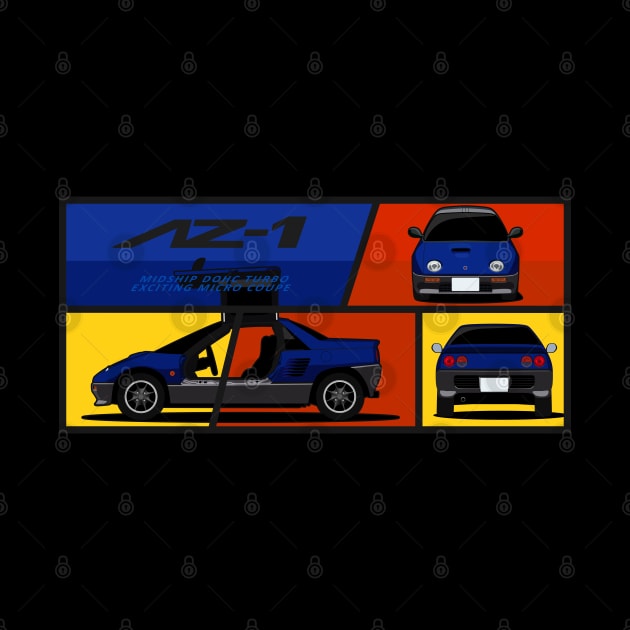 Autozam AZ-1 by AutomotiveArt