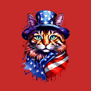 American cat T-Shirt