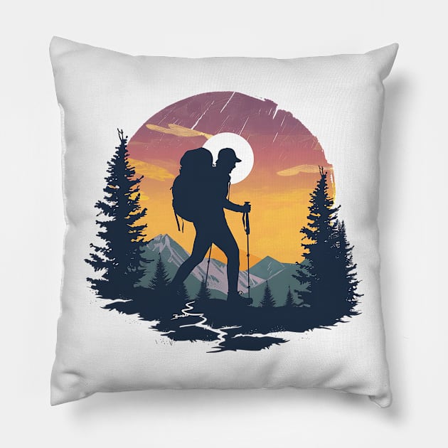 Adventure is Calling Pillow by Printashopus