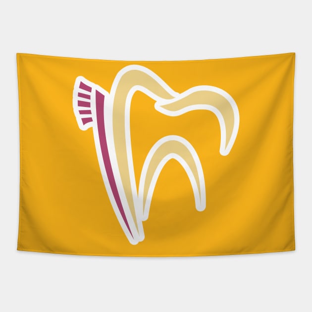 Healthy Dental Care Letter D logo design. Dentist and dental clinic vector logo design. Tapestry by AlviStudio