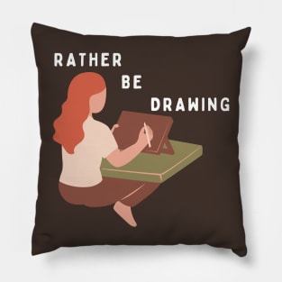 Rather be painting T-Shirt, Hoodie, Apparel, Mug, Sticker, Gift design Pillow