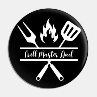 Grill Master Dad: BBQ - Father's Day Pin