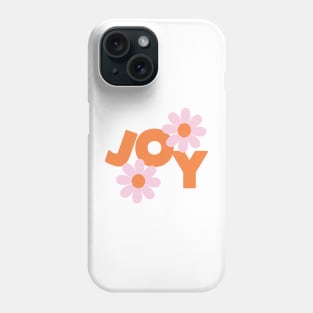 Joy (pink and red) Phone Case