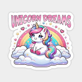 Unicorn Dreams 🦄 🌈 Magnet