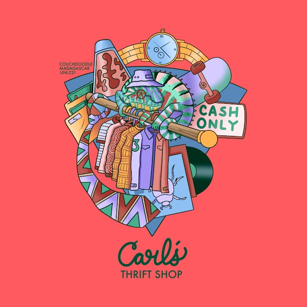 Carl's Thrift Shop by CouchDoodle