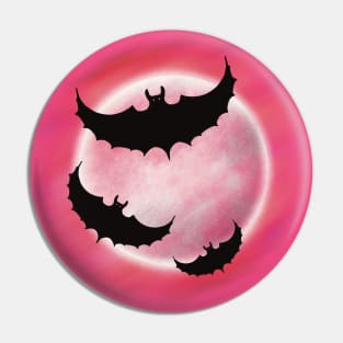 Spooky bat Pin