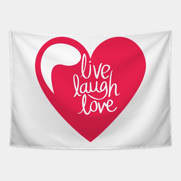 live laugh love Tapestry by ldcreation