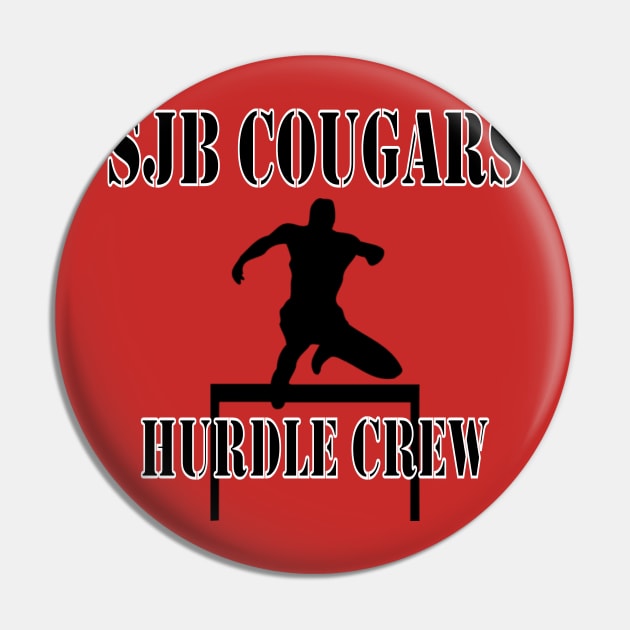 SJB Hurdle Crew Pin by Woodys Designs