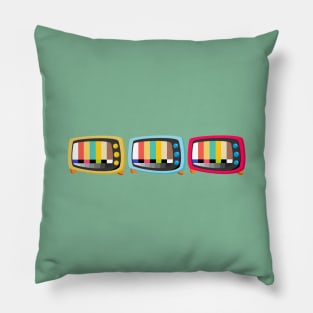 standby retro tv Pillow