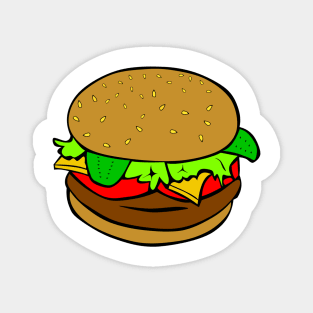 Hamburger Magnet