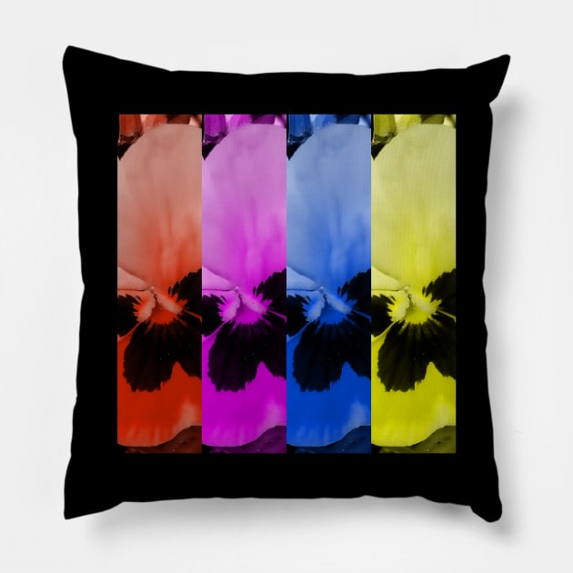 POP! Flower Collage Pillow by Brontysaurus