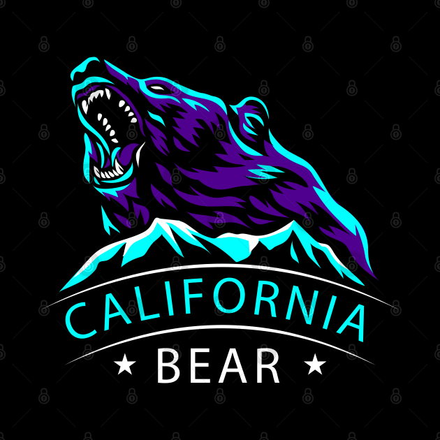 California Bear by Mako Design 