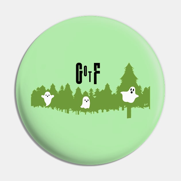 Ghosts of the Forest (Phish) Pin by phlowTees