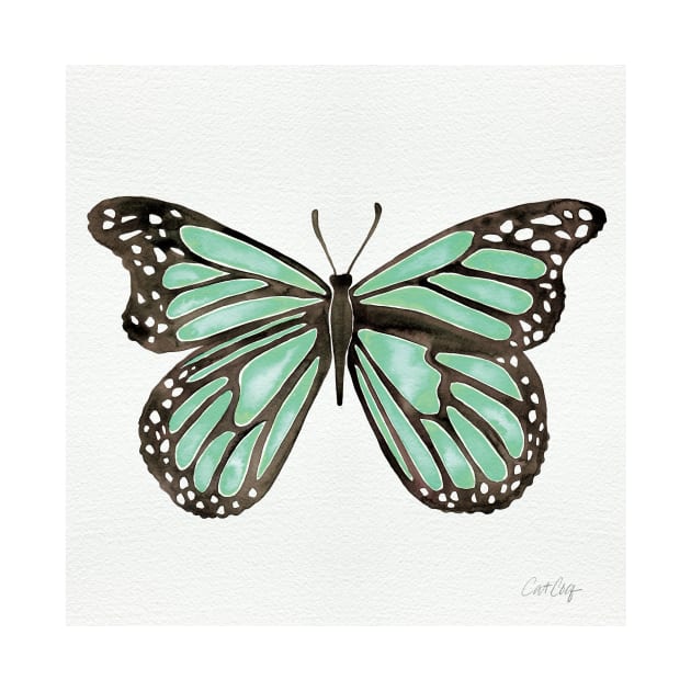 Mint Butterfly by CatCoq