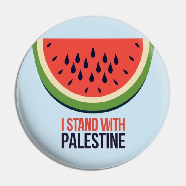 I stand with palestine Pin by Aldrvnd