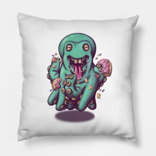 Hungry Ghost Octopus Pillow