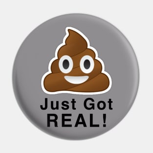 Poop Emoji Just Got Real Pin