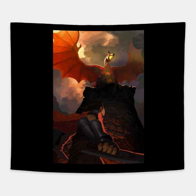Grigori Dragons Dogma Tapestry Teepublic Grigori Dragons Dogma Tapestry Teepublic