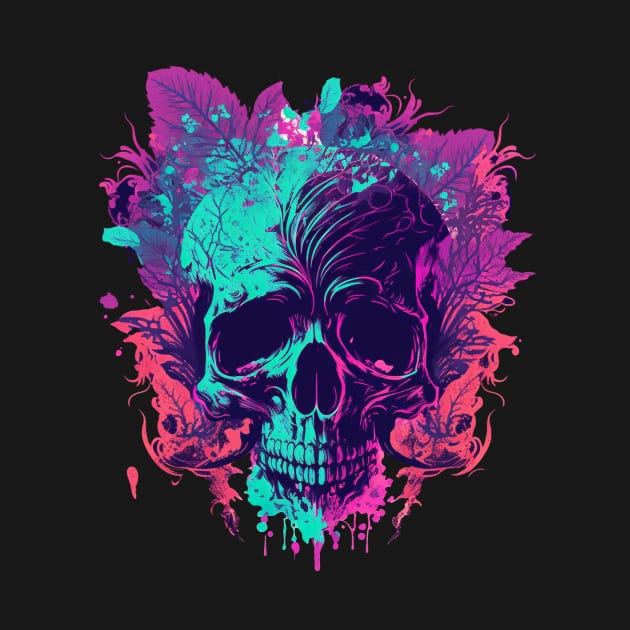 skull 1 by retrocolorz