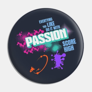 Video Passion High Score Pin