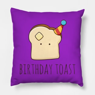 Birthday Toast Pillow