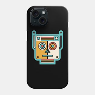 Retro robot P2 Phone Case