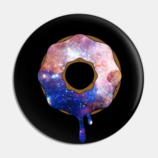 Melting Galaxy Donut Pin