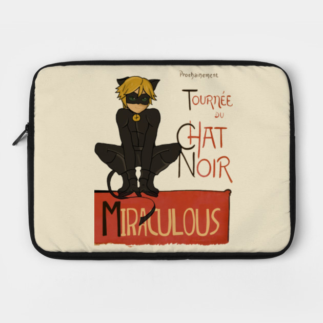 Chat Noir 2 Miraculous Ladybug Housse De Portable Teepublic Fr