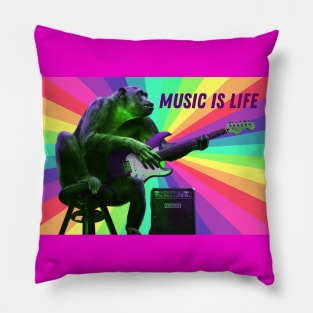 Music is Life Pillow