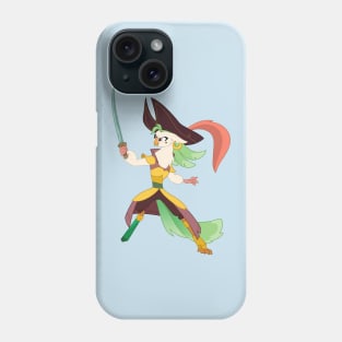 Captain Celaeno with sword Phone Case