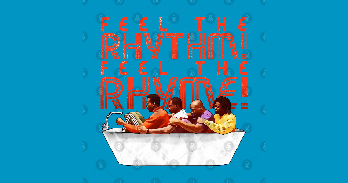 Feel the Rhythm! Feel the Rhyme Cool Runnings TShirt TeePublic
