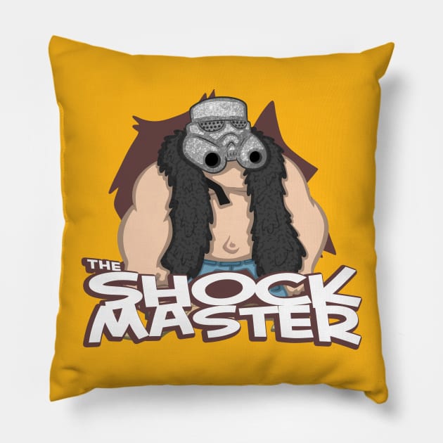 The Shockmaster Pillow by angrylemonade