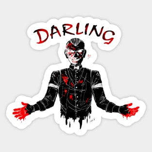 002 darling Sticker for Sale by designs-hustler