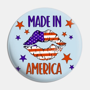 Made in Aerica Pin